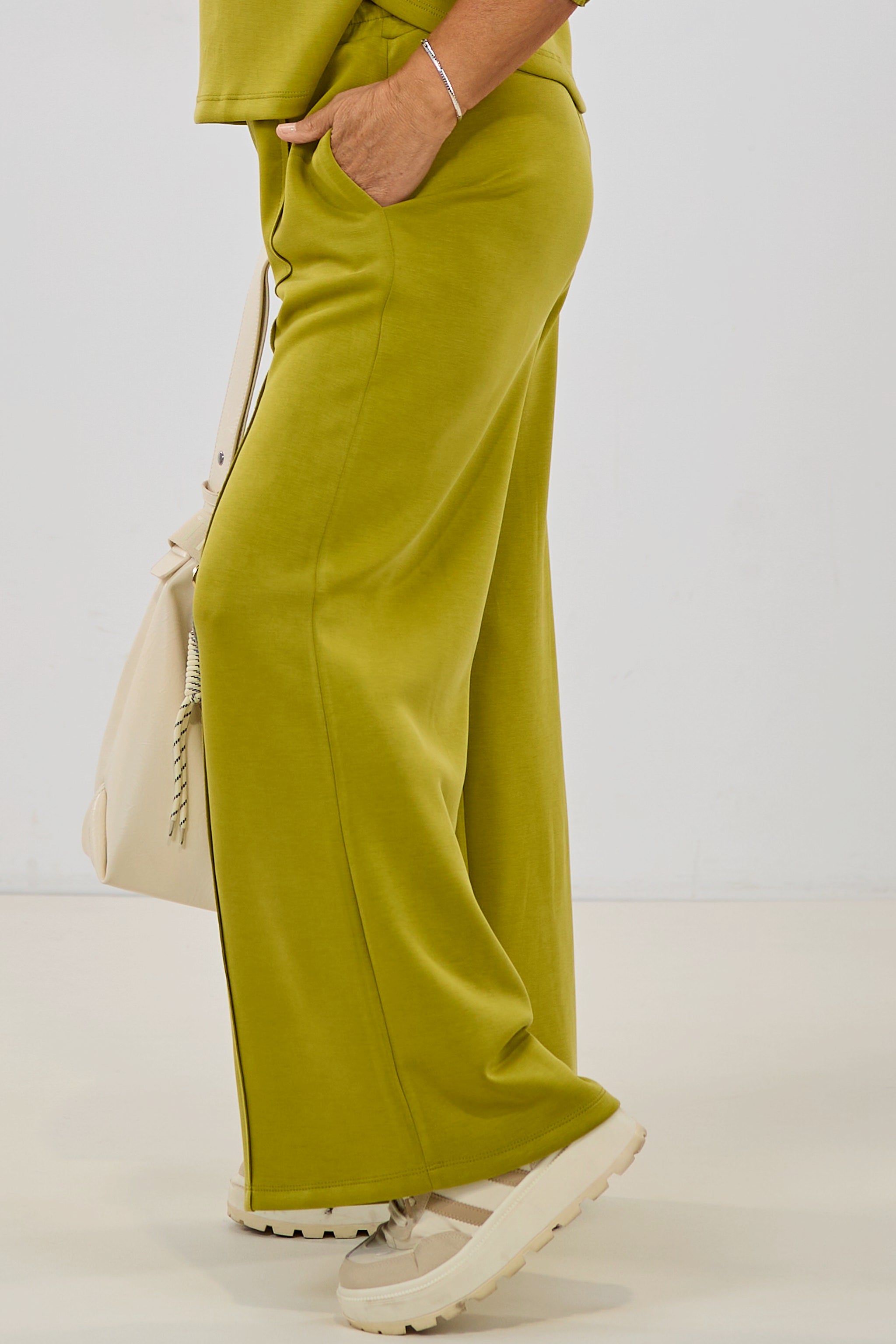 Cozy Hose mit Biese, kiwi