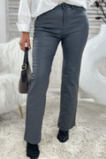 Five-Pocket Jeans, anthrazit-beschichtet