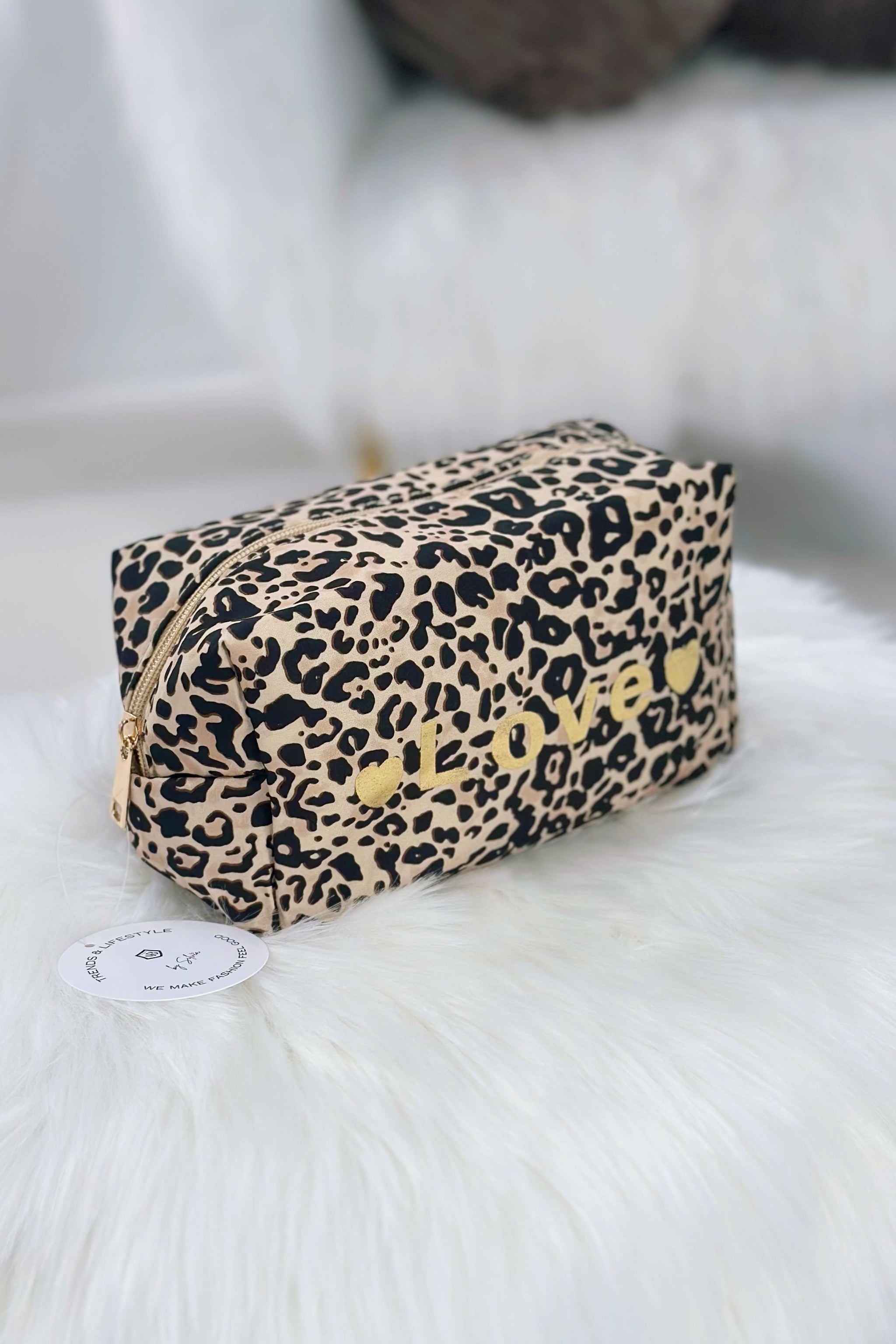 Kosmetiktasche LOVE, leo