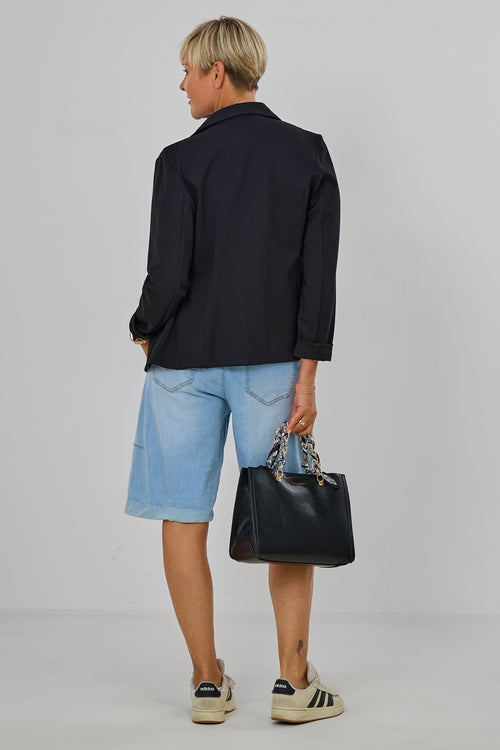 Blazer kurz, schwarz