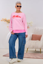 Sweaty Malibu, rosa-pink