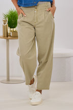 Hose "Loose LouTZ cropped", beige