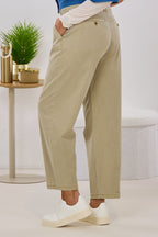 Hose "Loose LouTZ cropped", beige