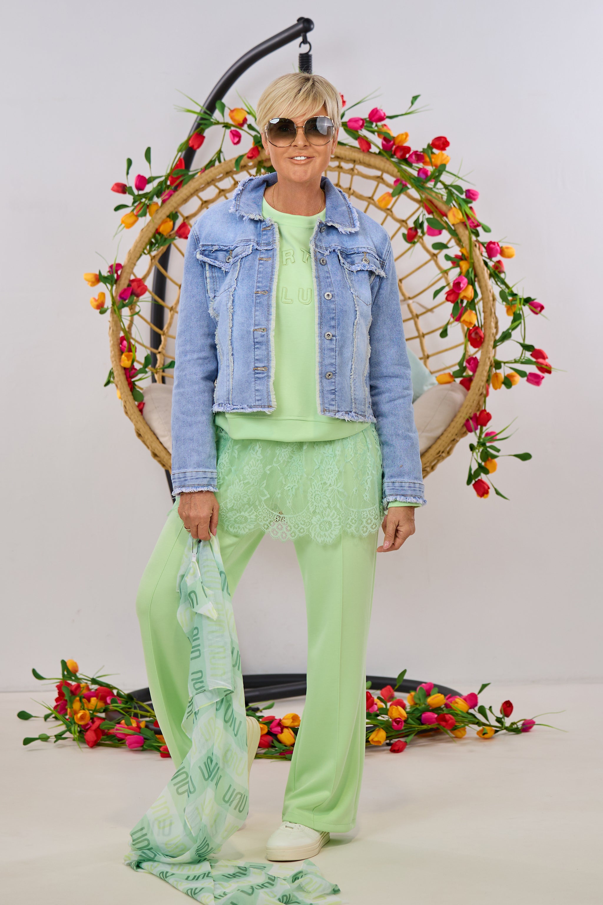 Cozy Sweaty MARTINI CLUB, apfelgrün