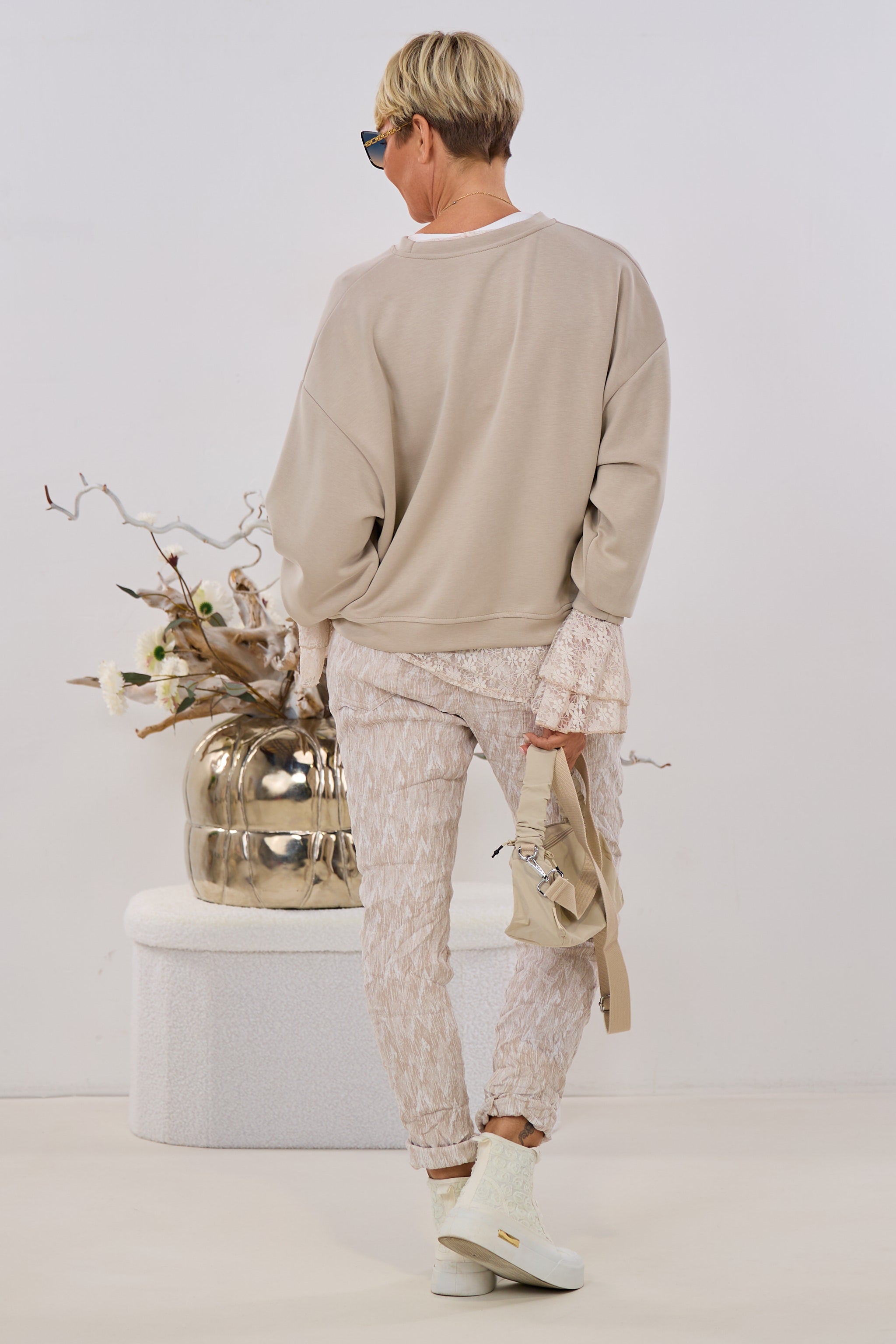 Cozy Sweaty MARTINI CLUB, beige