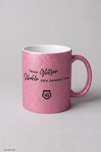 Glitzertasse: Trink Glitzer, Strahle den ganzen Tag!