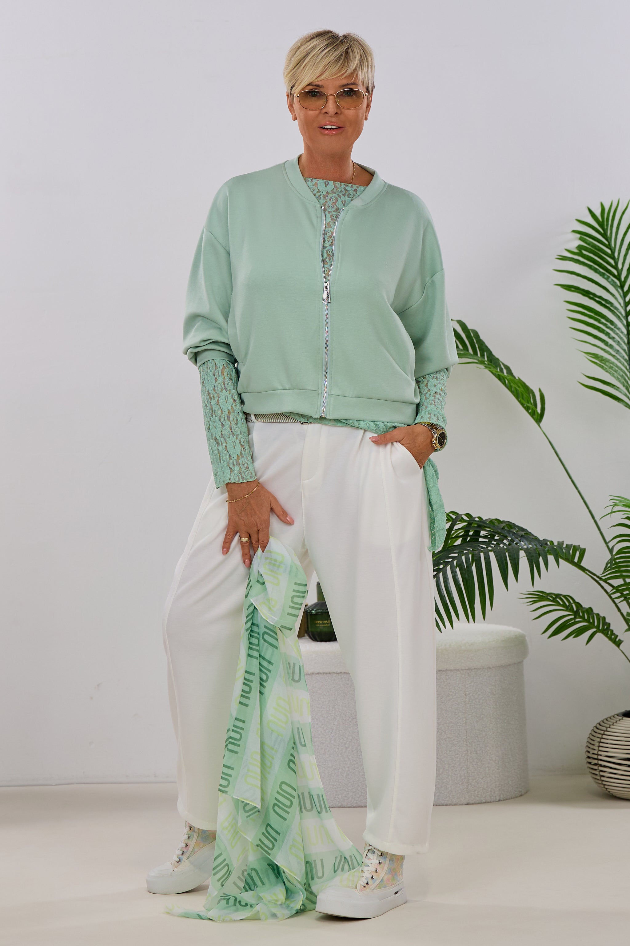 Cozy Blouson, lindgrün