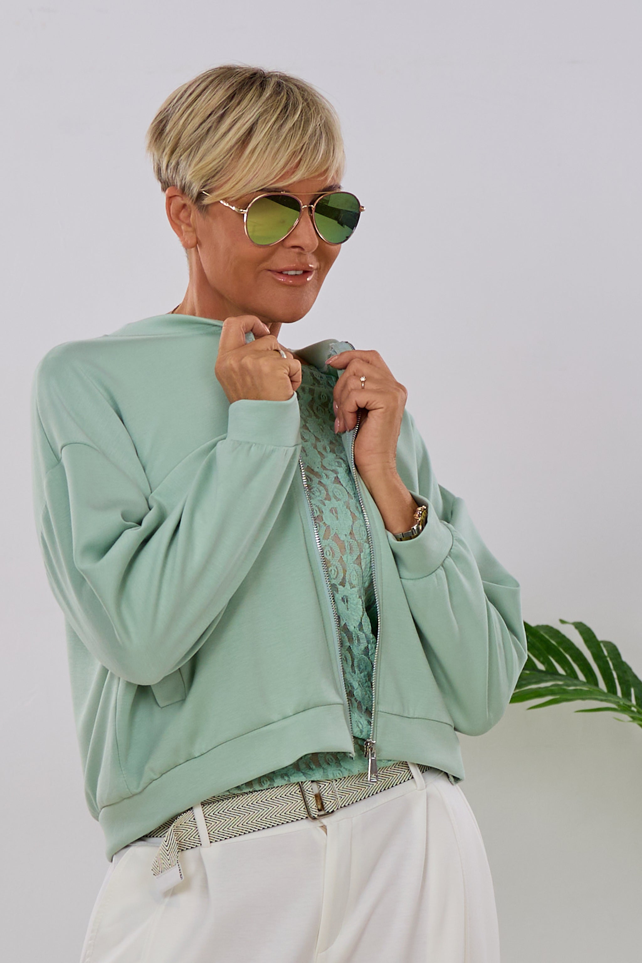 Cozy Blouson, lindgrün