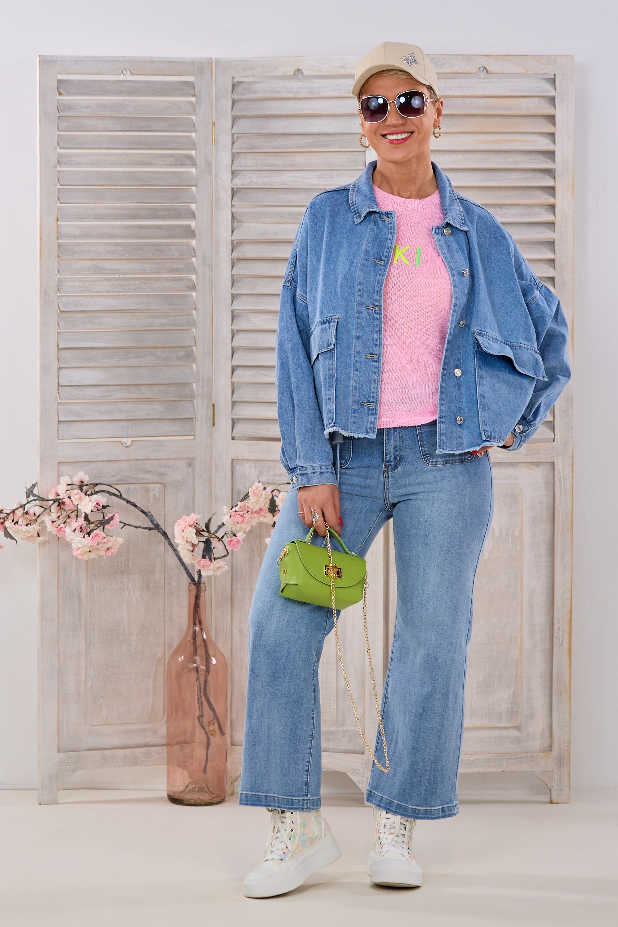 Stricktop BE KIND, rosa