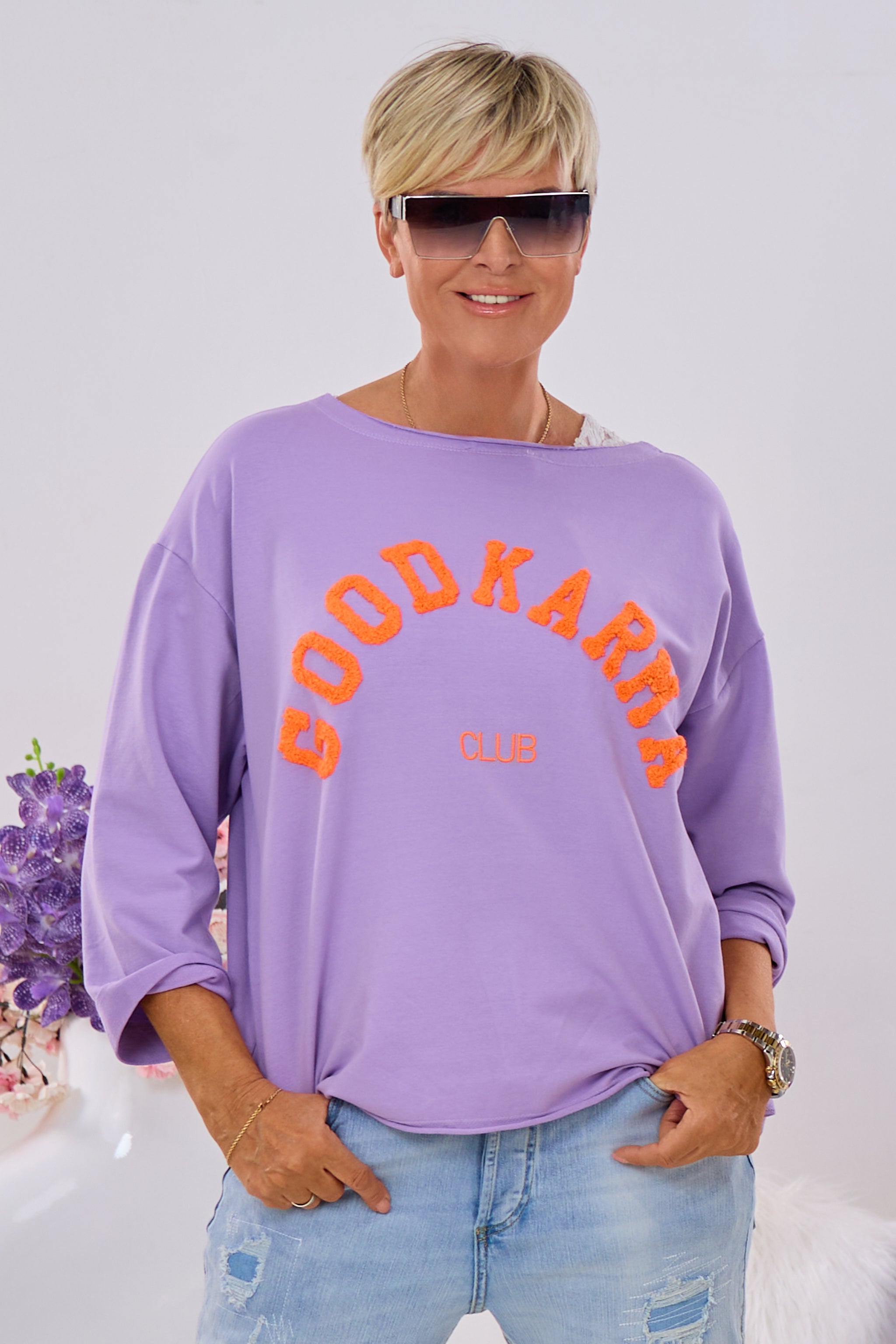 Sweaty GOOD KARMA, flieder