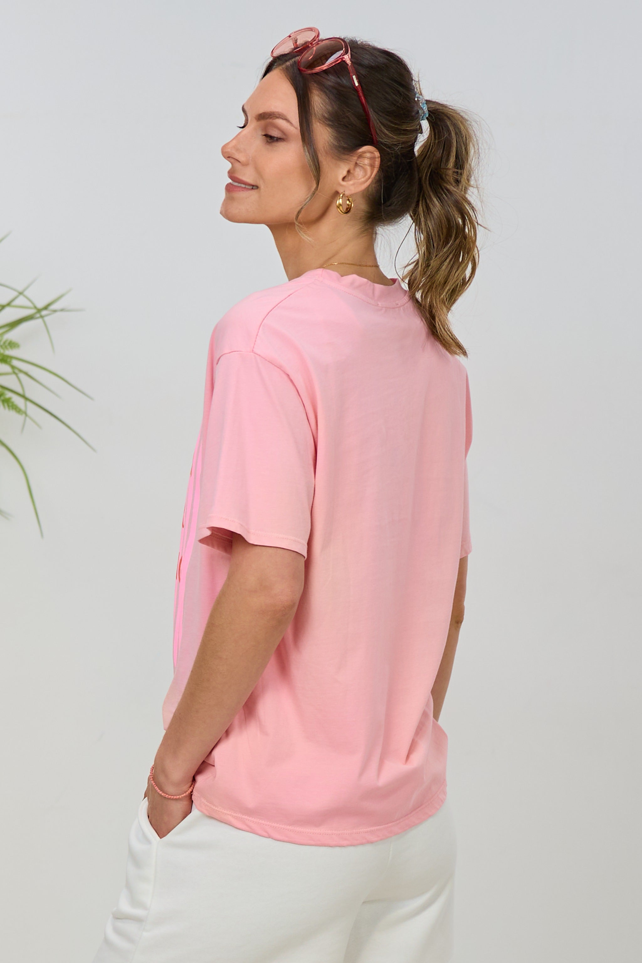 T-Shirt "Kitchen", altrosa-rosa