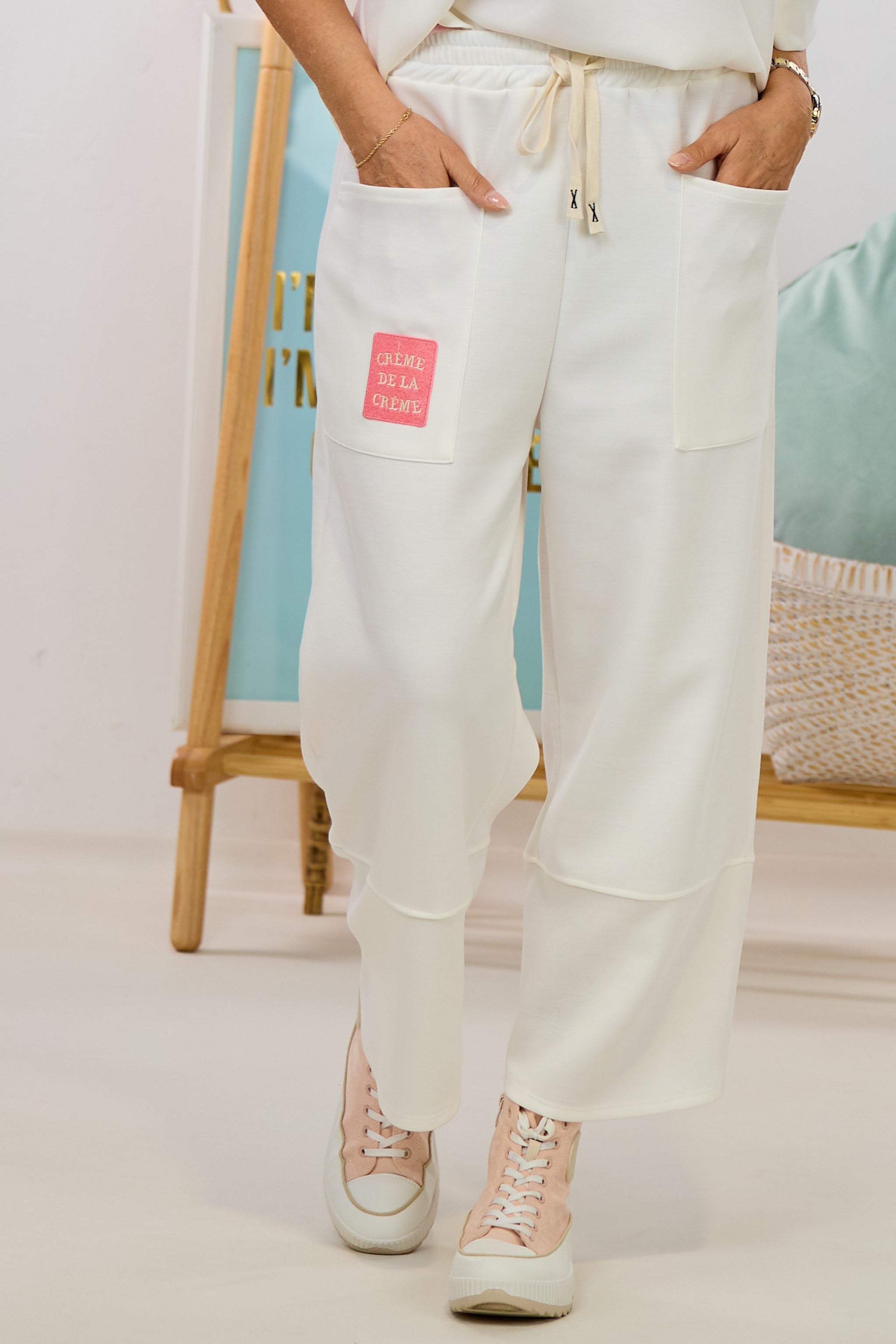 Cozy Hose CRÈME DE LA CRÈME, ecru