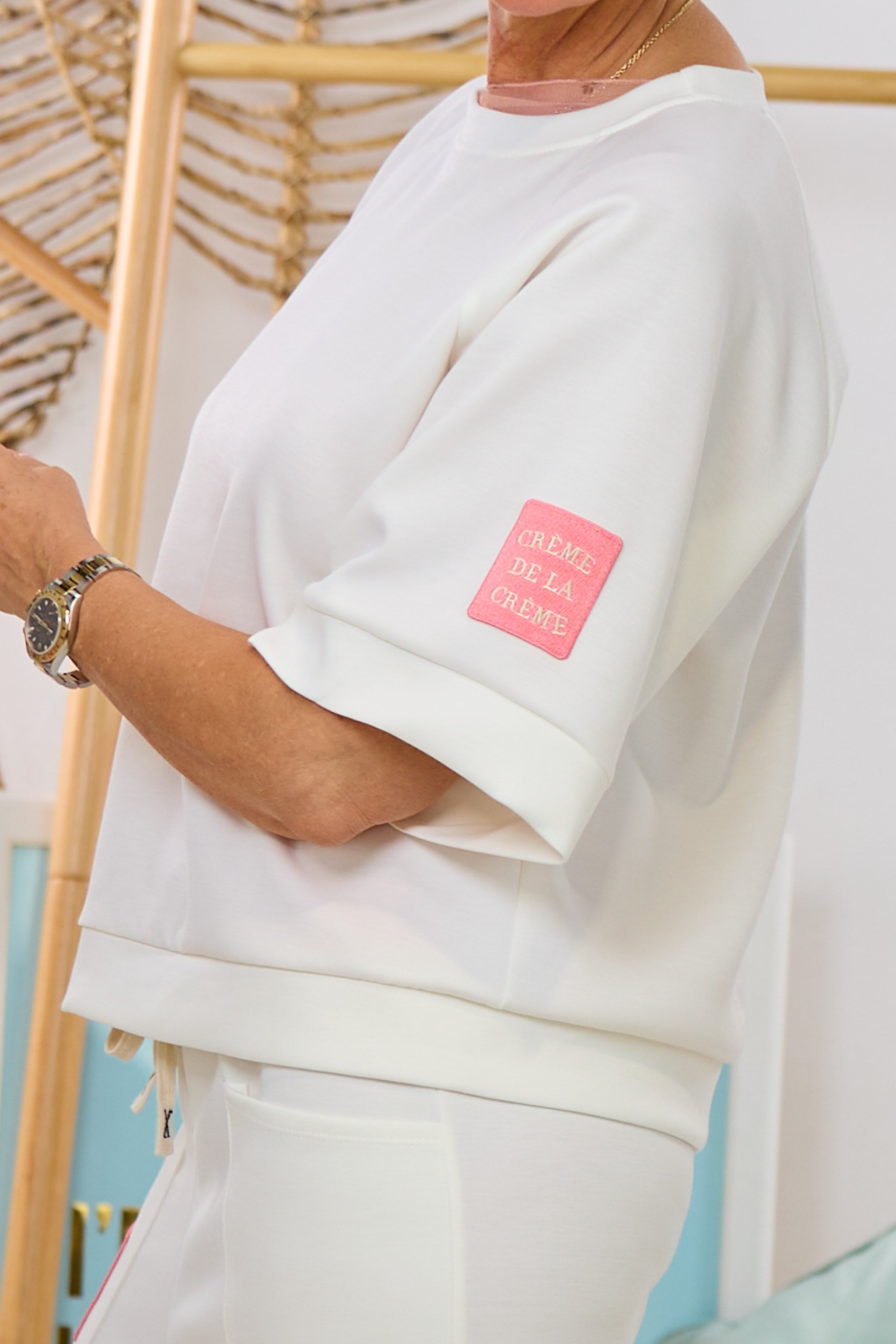 Cozy Shirt CRÈME DE LA CRÈME, ecru