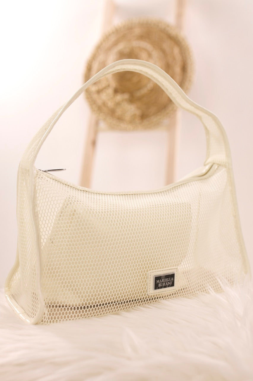 Süße Netz-Bag, ecru
