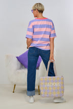 T-Shirt IBIZA, flieder-rosa-pink