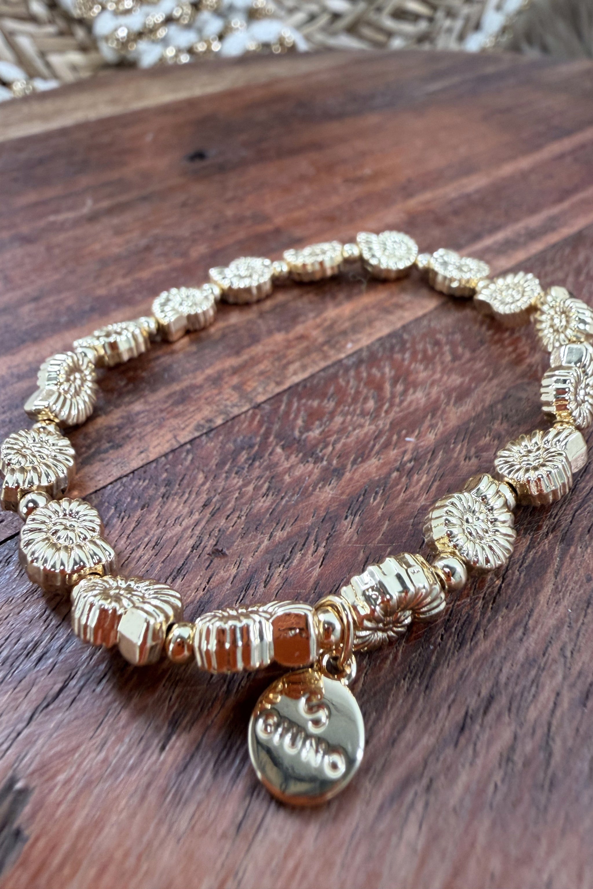 Armband Muscheln, gold