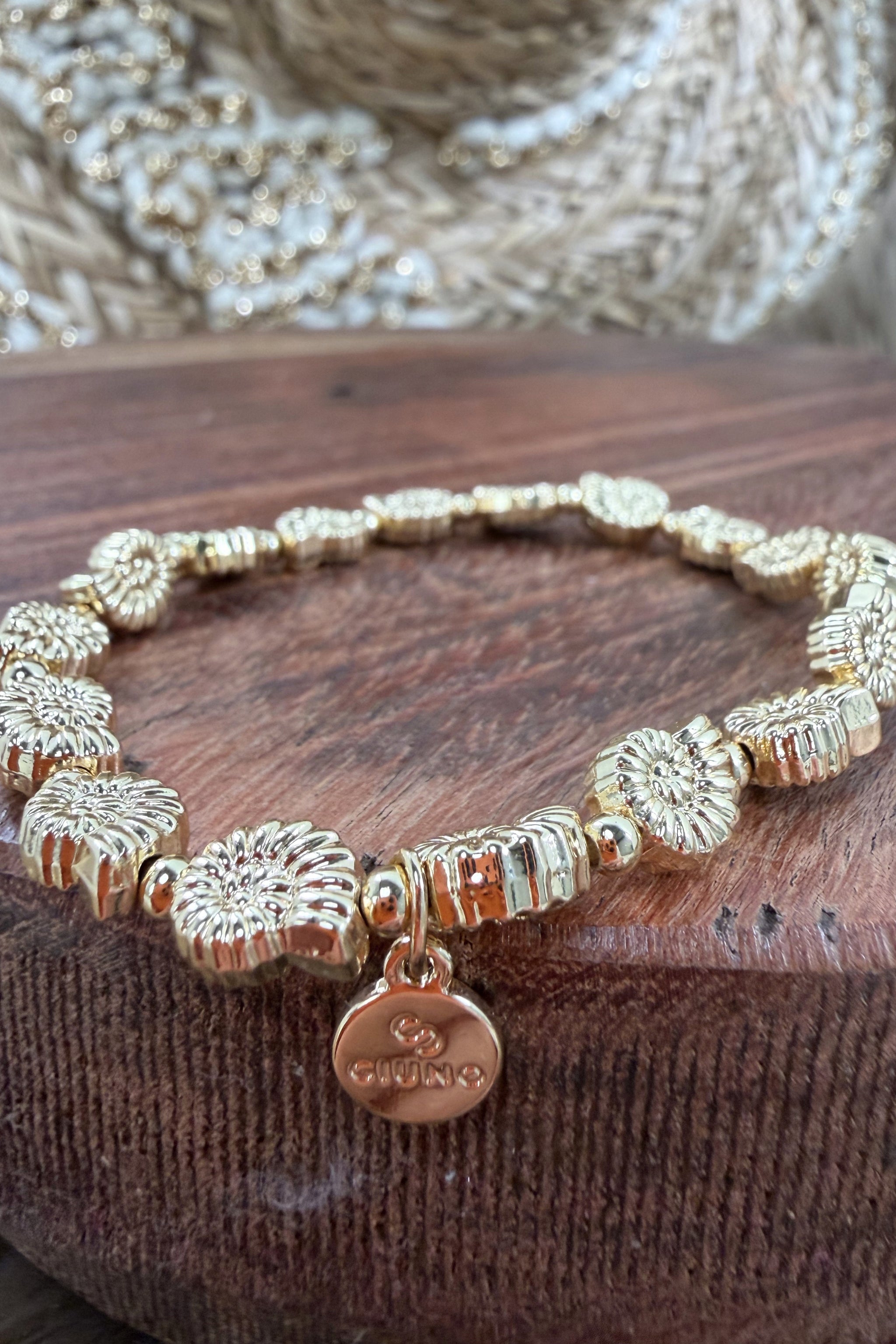 Armband Muscheln, gold