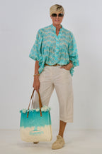 Bermuda-Hose, beige