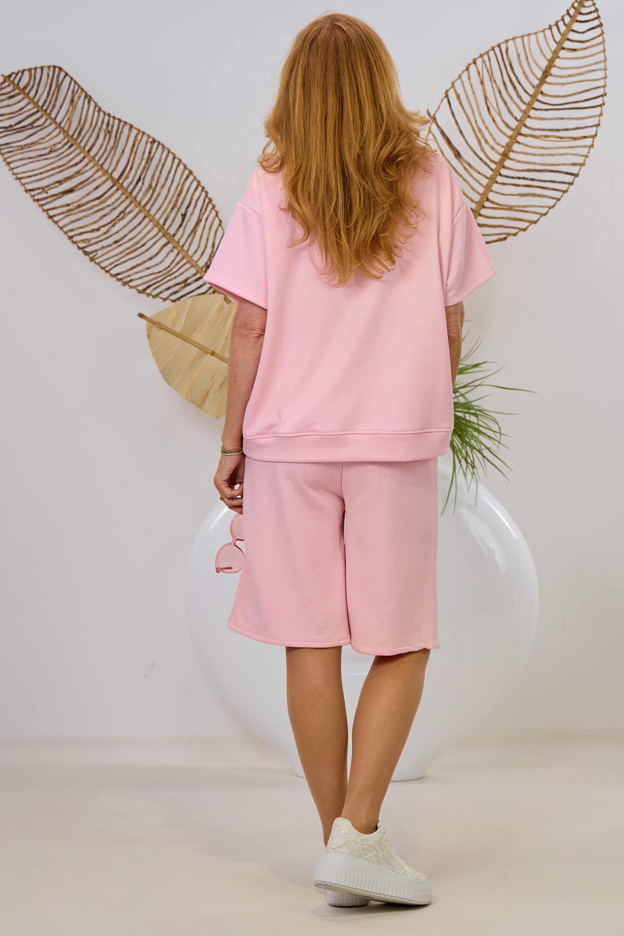 2-Teiler Shirt & Shorts Nice, rosa