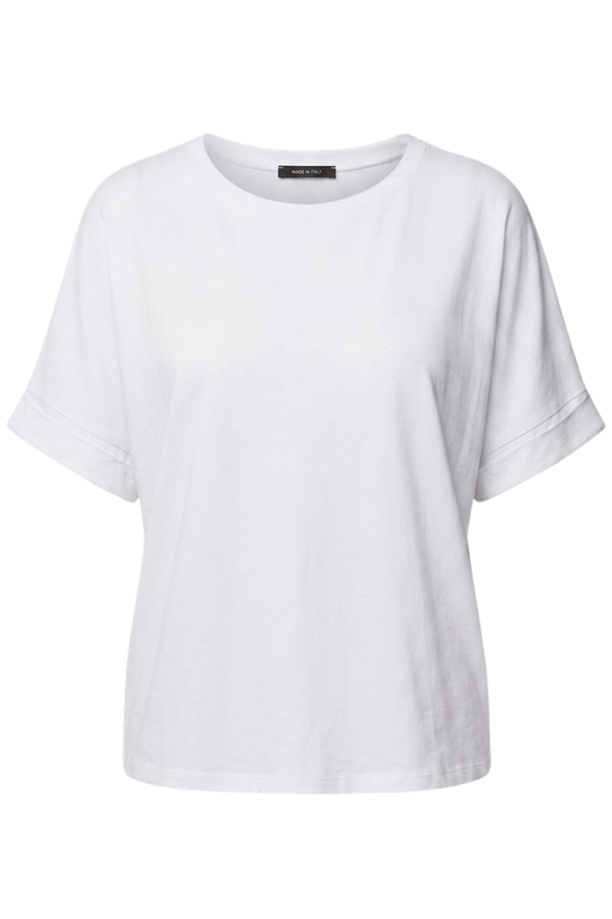 Kurzarm Shirt mit Aufschlag, ecru