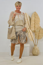 Sweaty Shorts camouflage, taupe