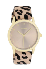 OOZOO watch, gold-leo