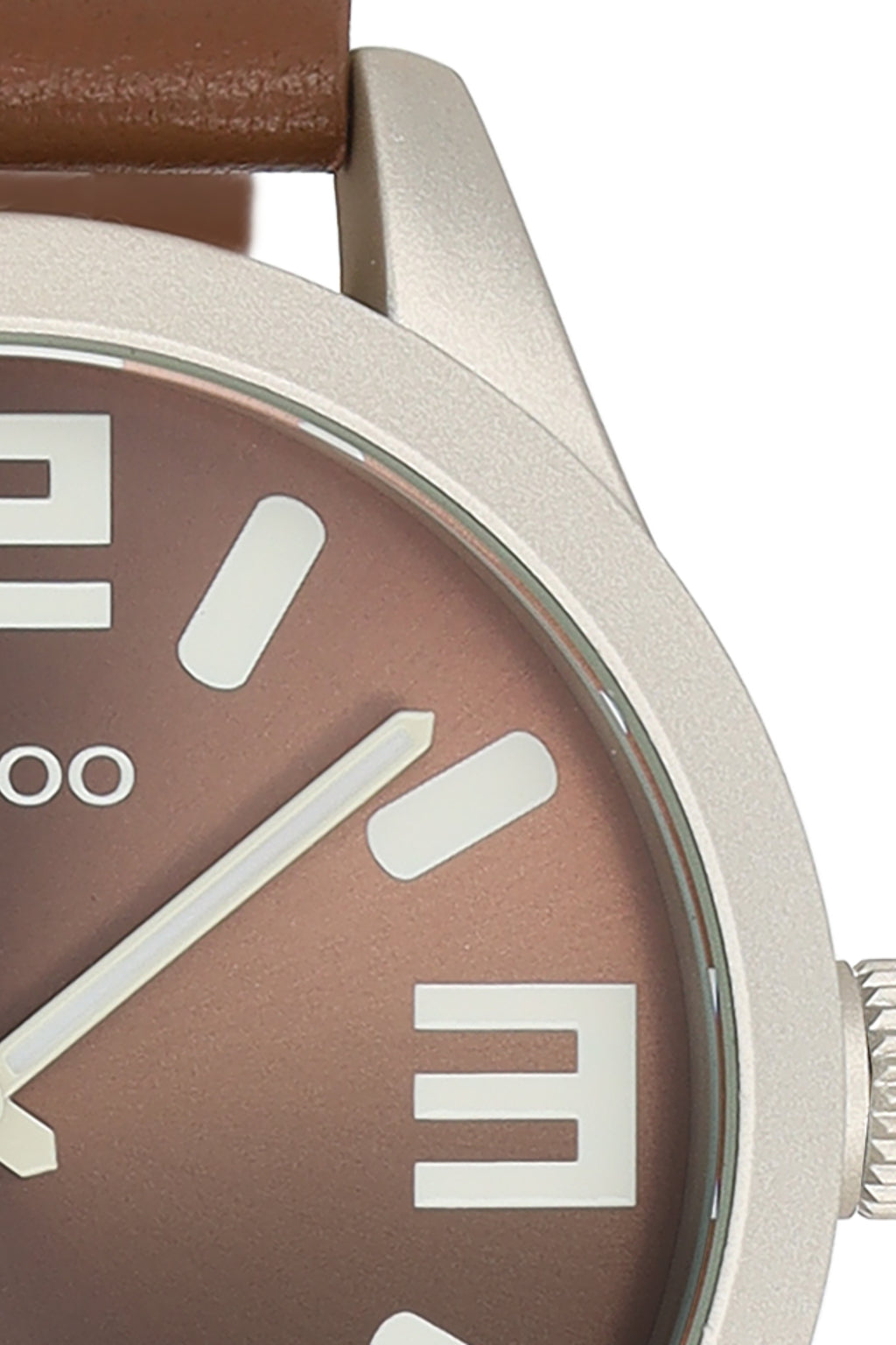 OOZOO Uhr, braun-taupe