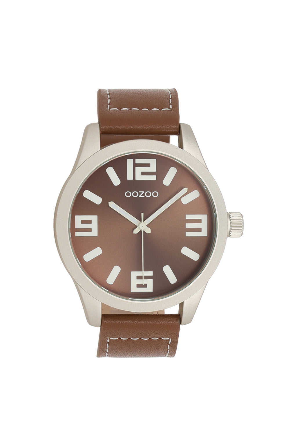 OOZOO Uhr, braun-taupe