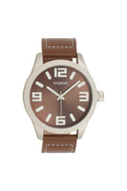OOZOO Uhr, braun-taupe