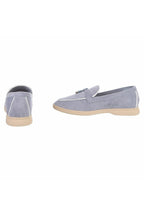 Sommerliche Slipper, hellblau