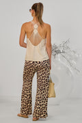 Top mit besonderem Rückenausschnitt, klein, beige