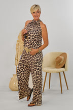 Neckholder Top, leo