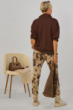 Cozy Oversized Jacke, braun