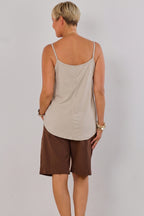 weites, weiches Top, beige