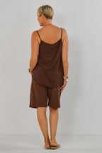 weites, weiches Top, braun