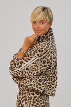 Leichter Blouson im Leo-Look, leo
