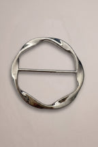 Tuchring/Blusenring, silberfarben