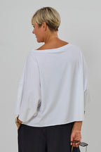 Shirt "the show must go on", weiß