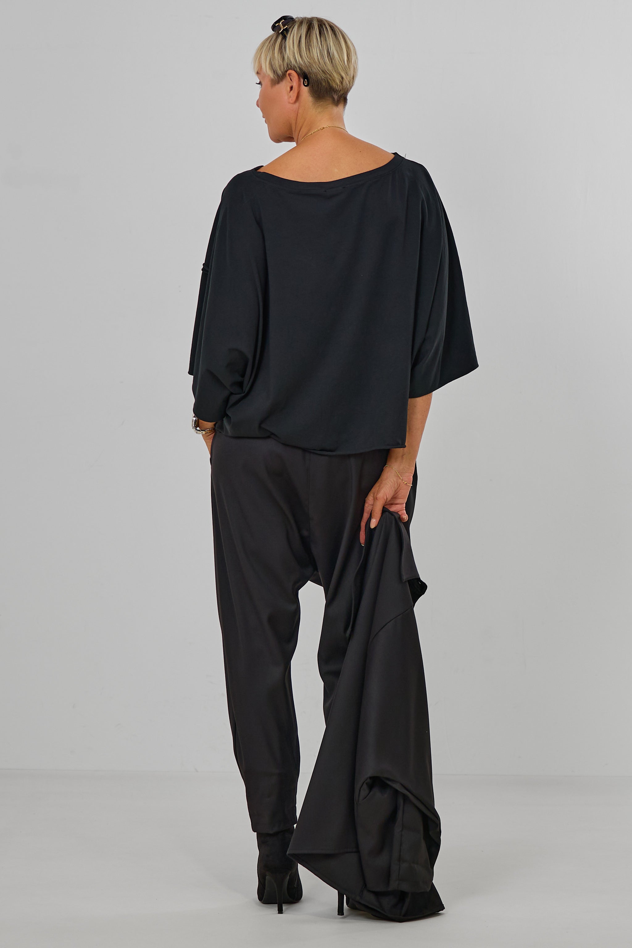 Shirt "the show must go on", schwarz