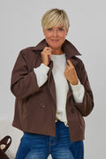 Trenchjacke, braun