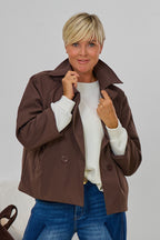 Trenchjacke, braun