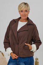 Trenchjacke, braun
