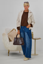Trenchjacke, beige