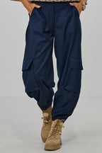 Hose im Cargo Style, marine