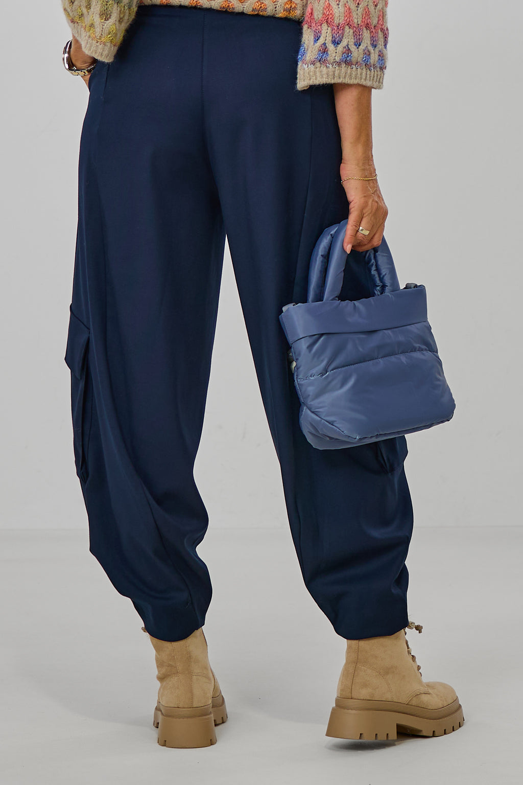 Hose im Cargo Style, marine