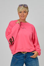 Sweaty C'est la vie, pink-braun