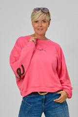 Sweaty C'est la vie, pink-braun