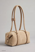 Echtleder Handtasche, beige