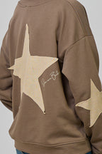 Sweaty STAR by Silvia van Beekum, taupe