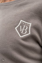 Sweaty "VB" by Silvia van Beekum, taupe